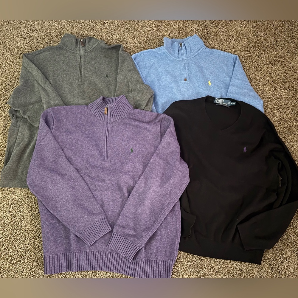 LOT - Men’s Ralph Lauren Sweaters - XL